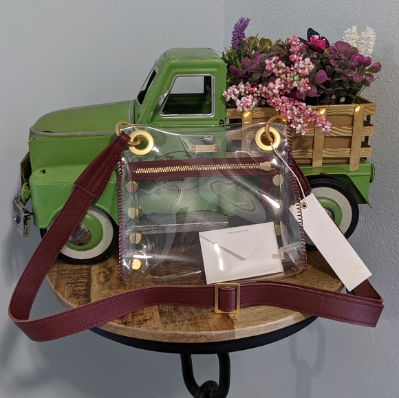 🌸SOLD🌺NWT Hammitt Tony Small clear bag - Picture 3 of 10